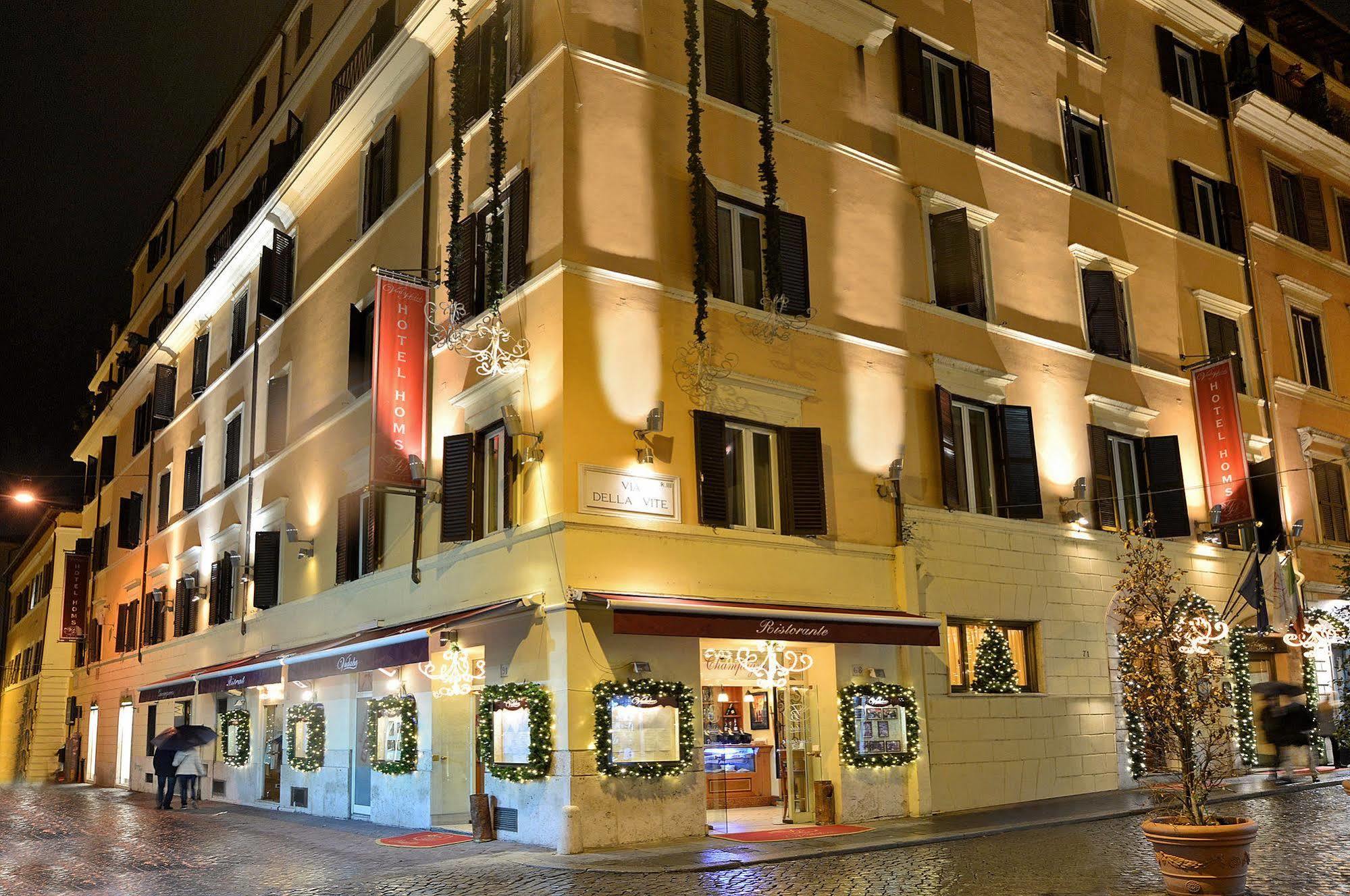 Hotel Homs Рим Екстериор снимка